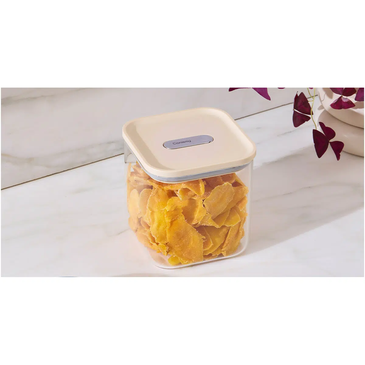 caraway-2-5-qt-glass-airtight-container-bpa-free-dry-food-storage-for-rice-coffe image 1