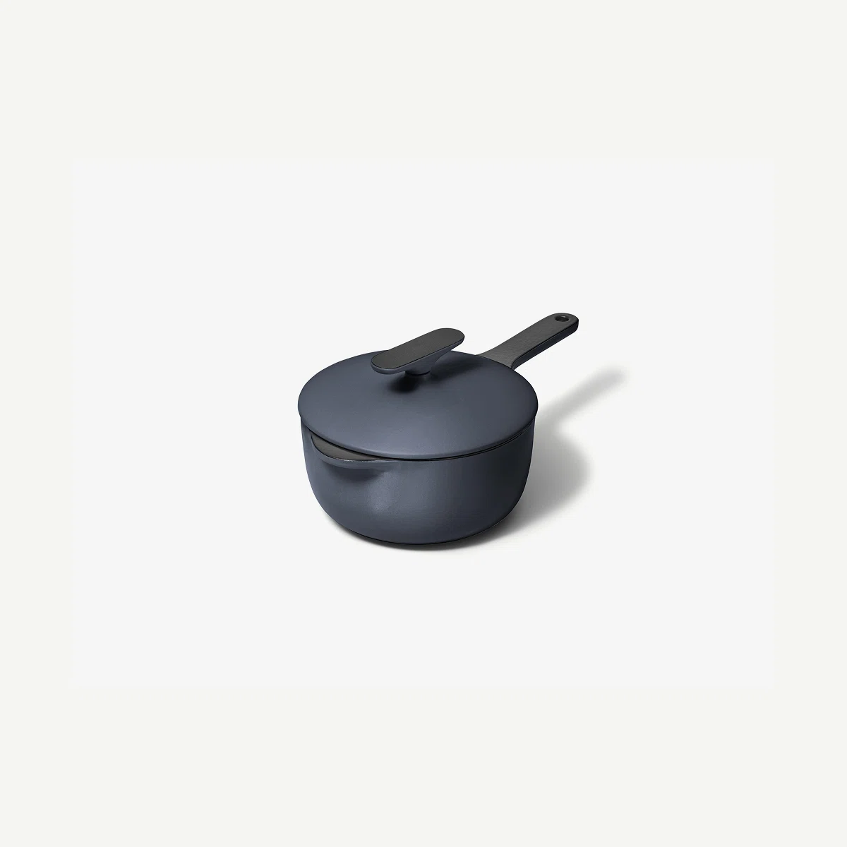 Caraway 1.8 qt Enameled Cast Iron Mini Sauce Pan – Non-Toxic, Even Heat, All Stovetops