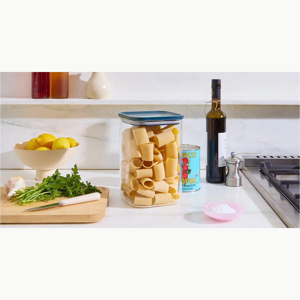 caraway-glass-airtight-container-trio-bpa-free-non-toxic-food-storage-3-sizes-fo image 1