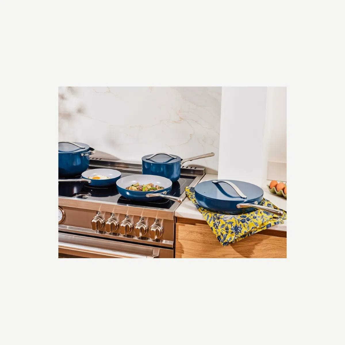 caraway-non-toxic-ceramic-fry-pan-trio-8-mini-10-5-fry-4-5qt-saut-ptfe-free-oven image 1