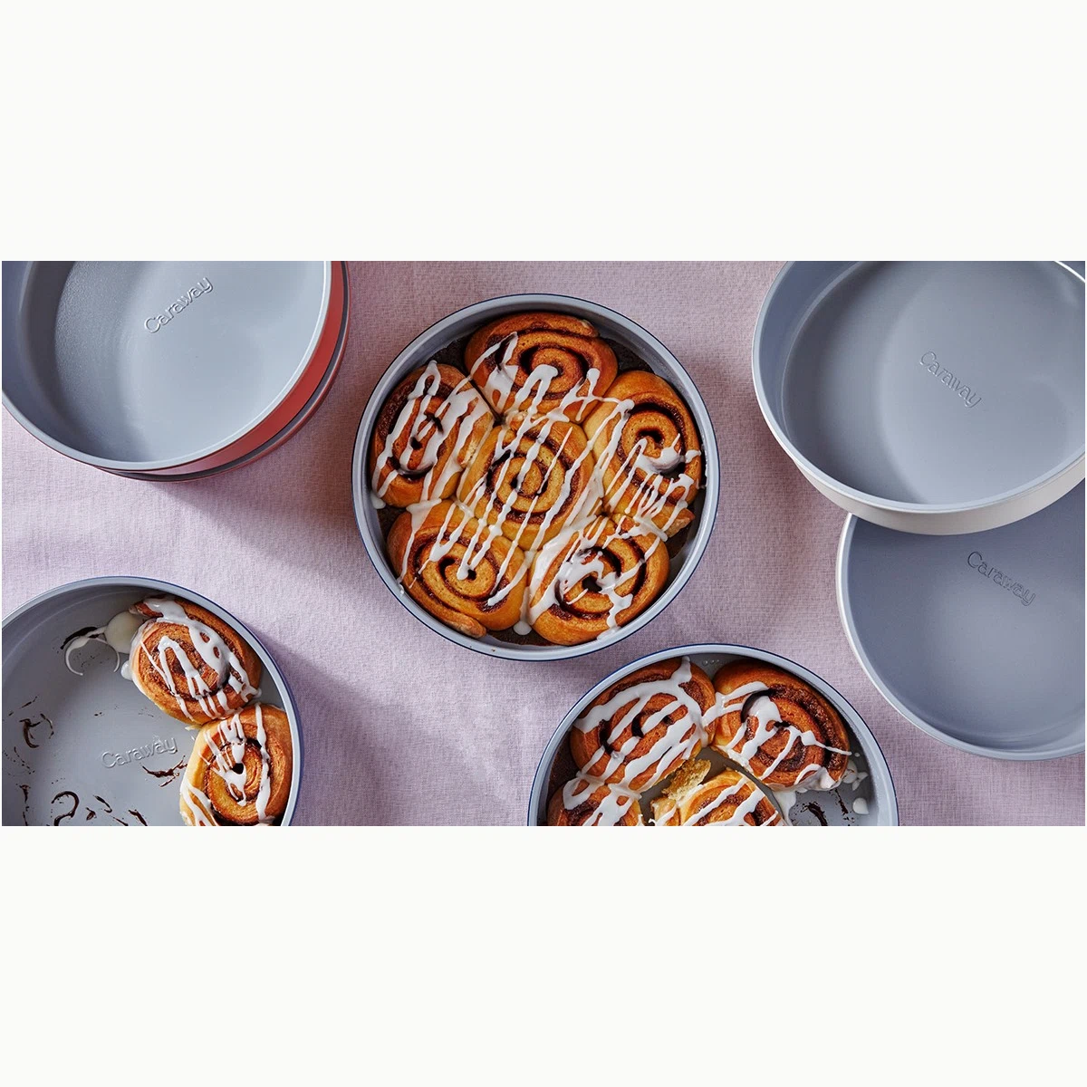 caraway-circle-pan-non-stick-ceramic-coated-aluminized-steel-core-oven-safe-to-5 image 1