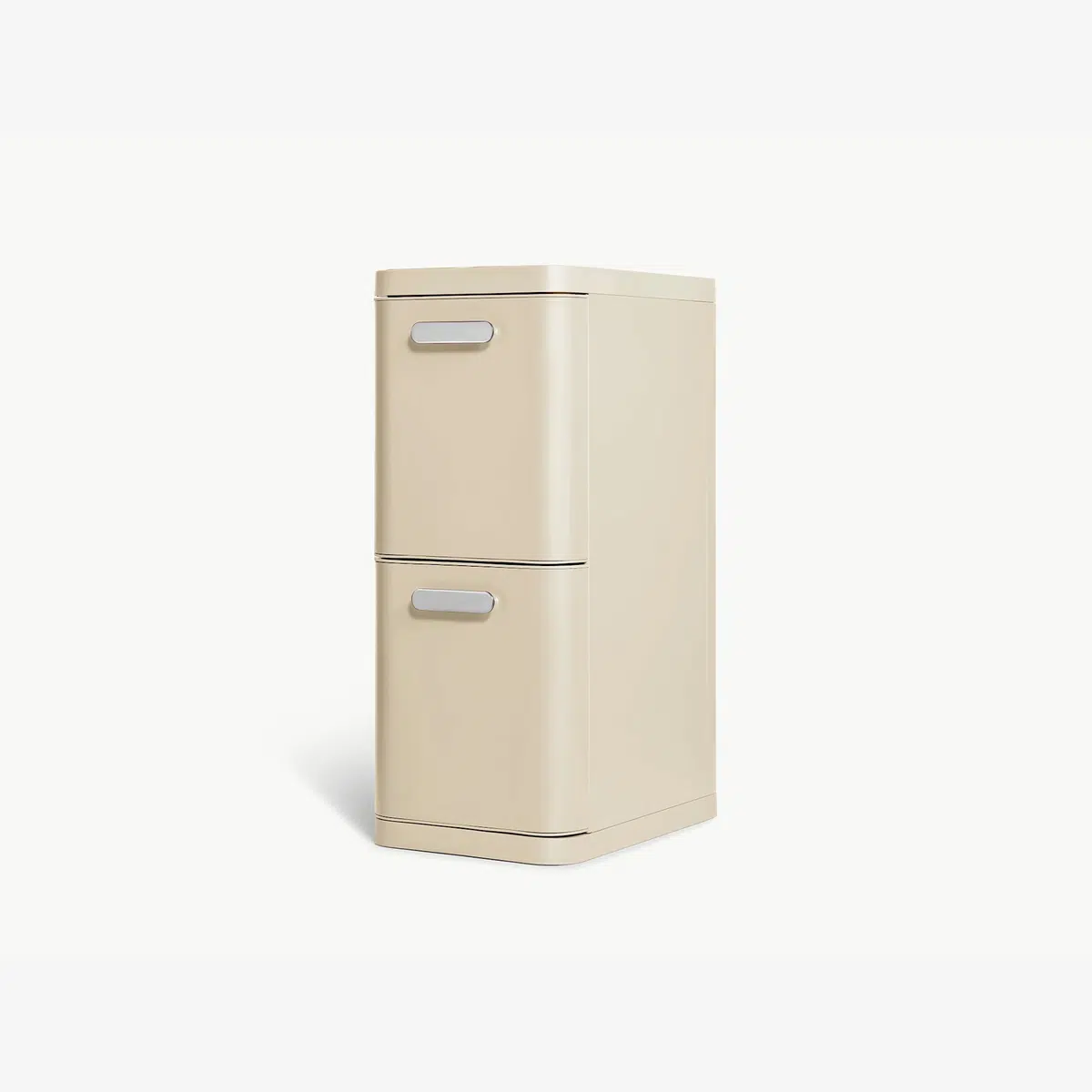 caraway-45l-2-drawer-recycling-bin-luxury-dual-compartment-design-with-fingerpri image 3