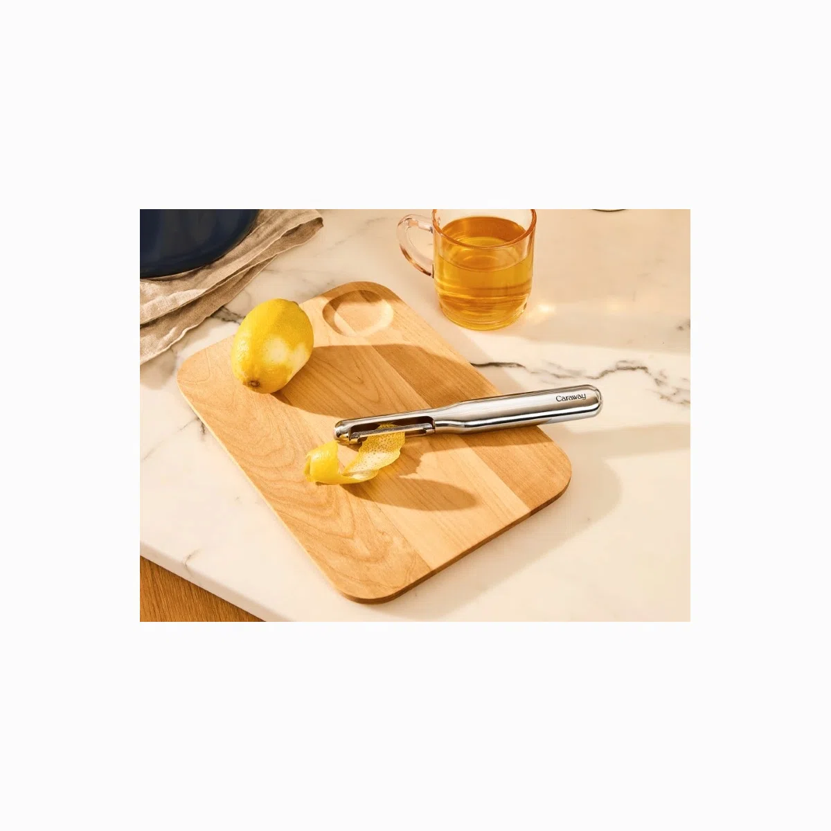 caraway-vegetable-peeler-non-toxic-stainless-steel-swivel-blade-ergonomic-comfor image 4
