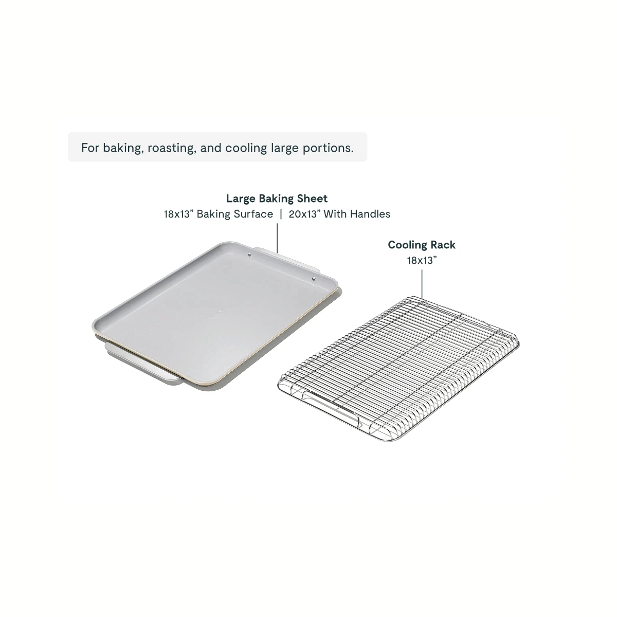 caraway-baking-cooling-duo-large-baking-sheet-cooling-rack-73-off image 4