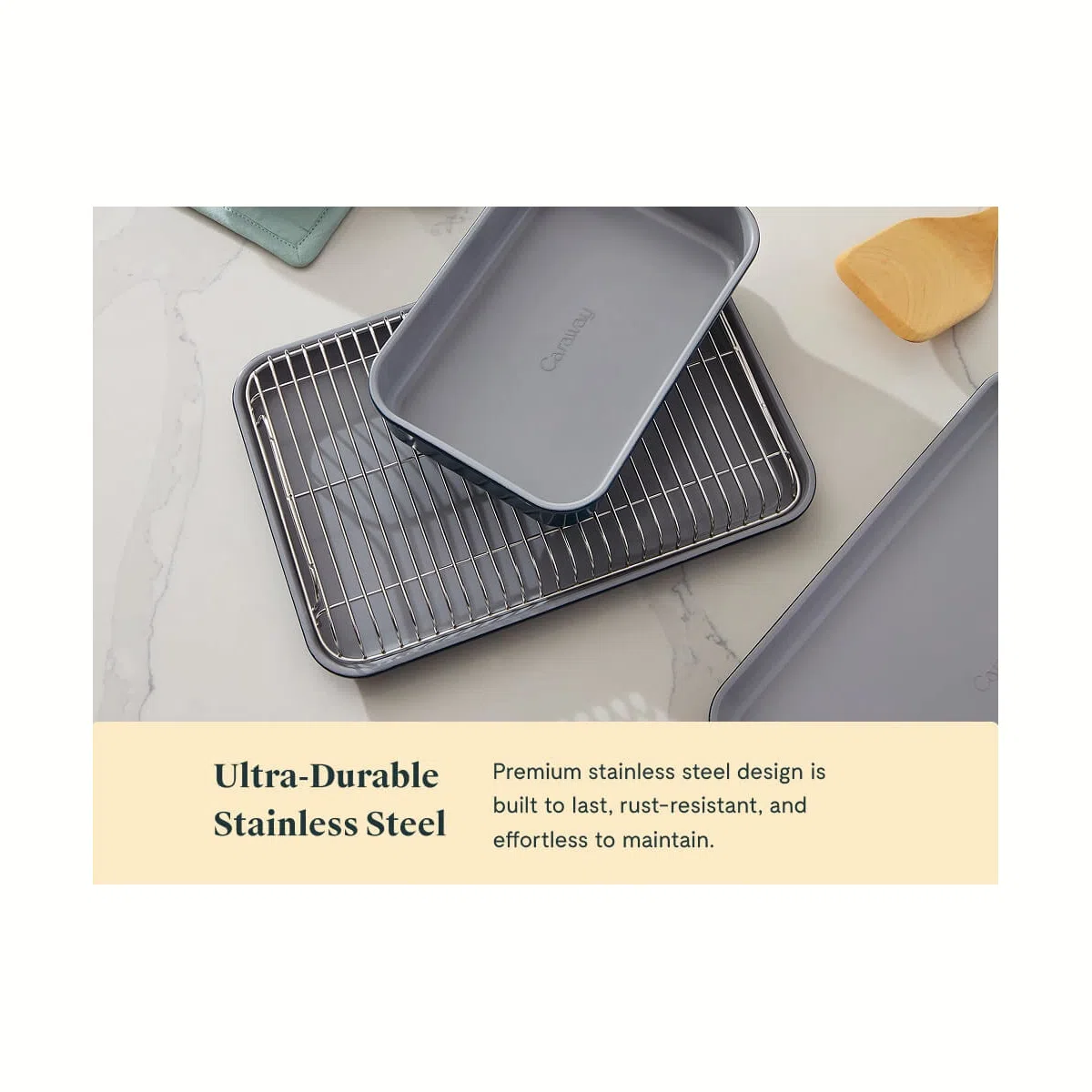 caraway-small-cooling-rack-premium-stainless-steel-oven-safe-550-f-360-airflow image 4