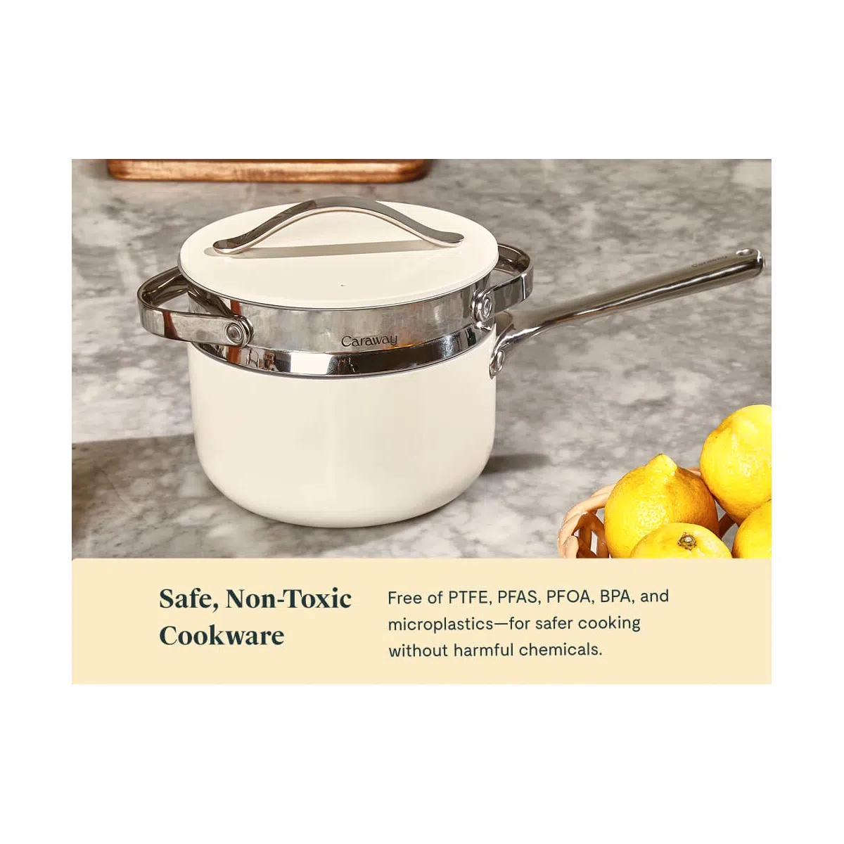 caraway-small-steamer-basket-non-toxic-ceramic-coating-stainless-steel-modular-d image 4