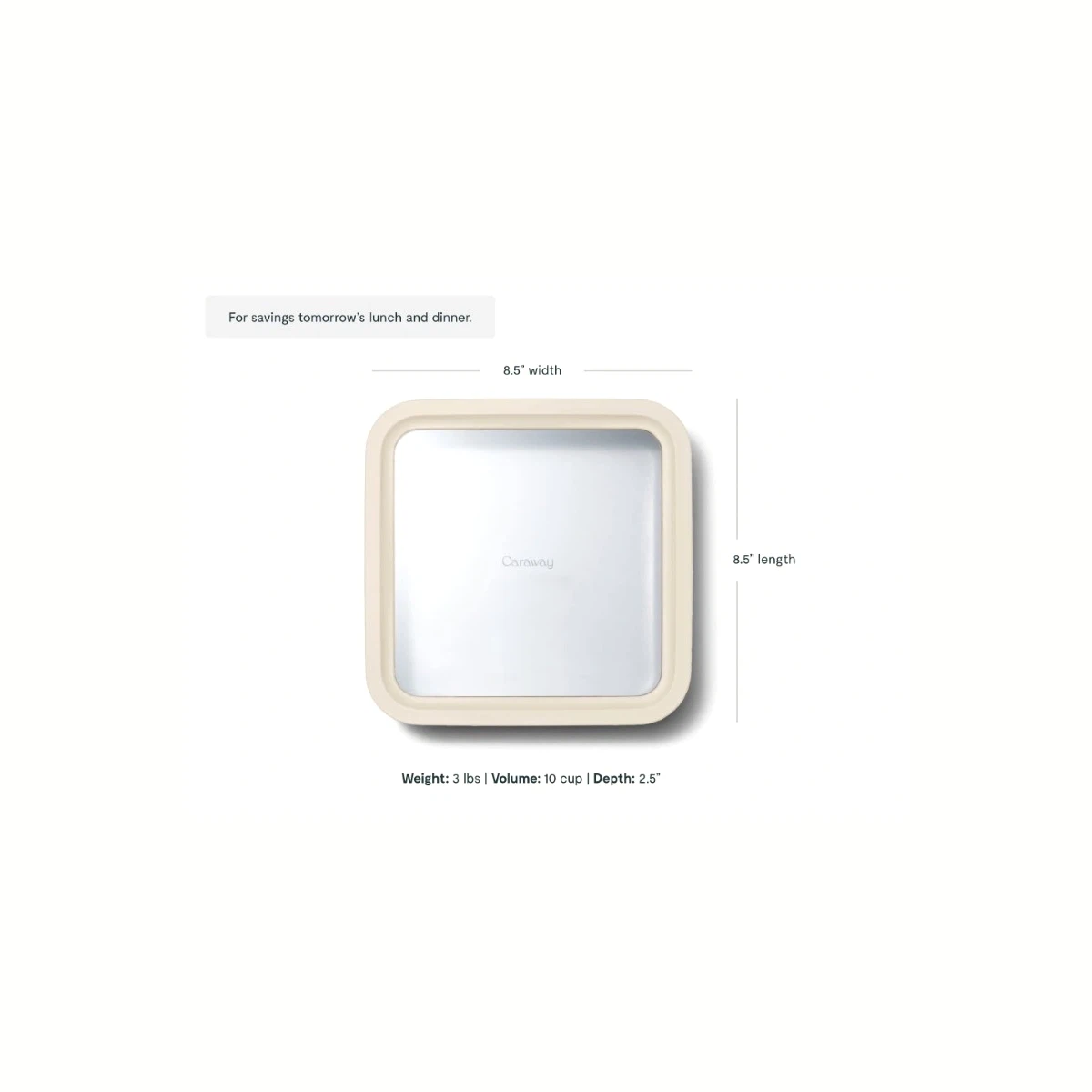 caraway-large-storage-container-10-cup-non-stick-ceramic-coated-glass-with-bpa-f image 4
