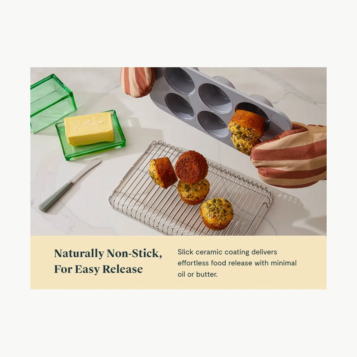 caraway-6-cup-non-stick-muffin-pan-ceramic-coating-oven-safe-to-550-f image 5