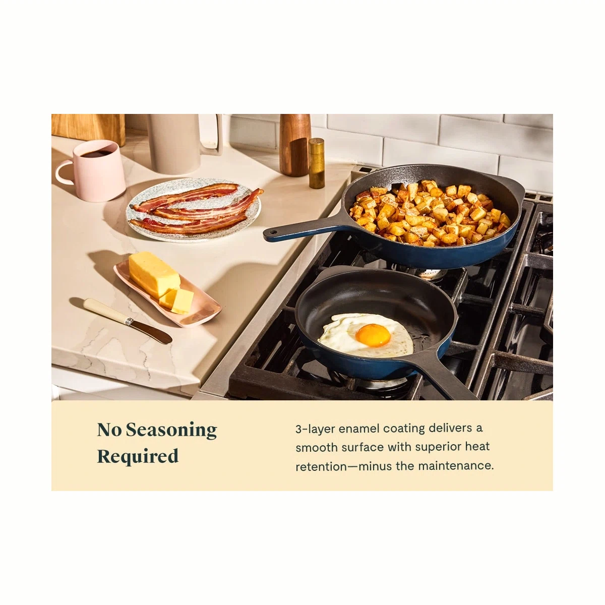 caraway-deluxe-enameled-cast-iron-set-16-piece-non-toxic-large-cookware-set-with image 5