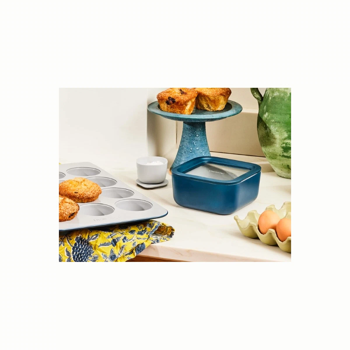 caraway-small-food-storage-container-non-stick-ceramic-coated-glass-bpa-free-4-4 image 5