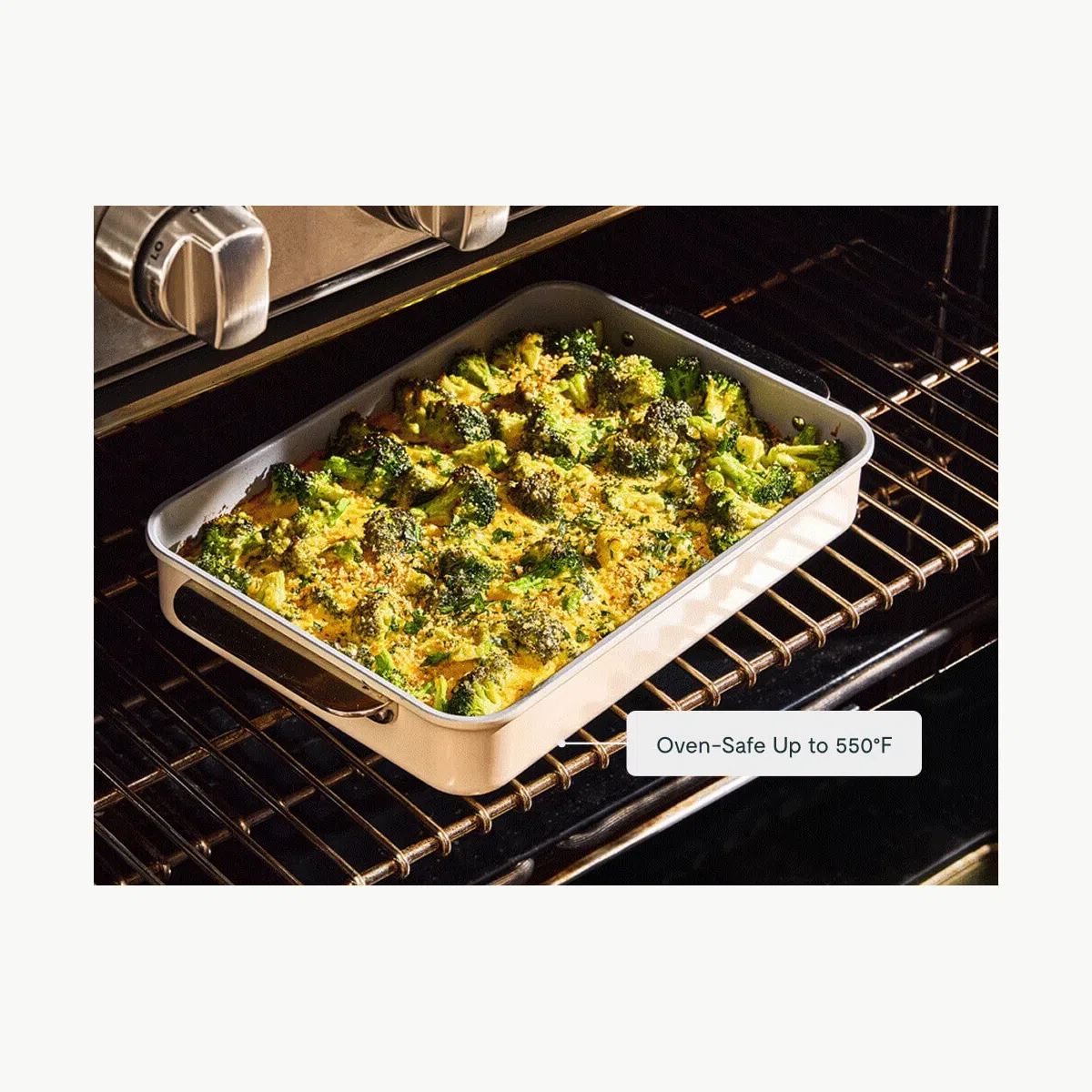 caraway-square-baking-pan-non-stick-ceramic-coated-8x8-with-aluminized-steel-cor image 6