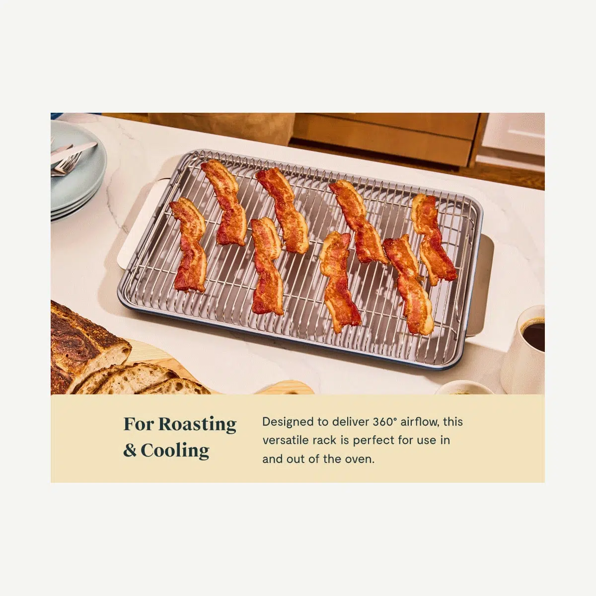 caraway-cooling-rack-premium-stainless-steel-oven-safe-to-550-f-360-airflow-baki image 6