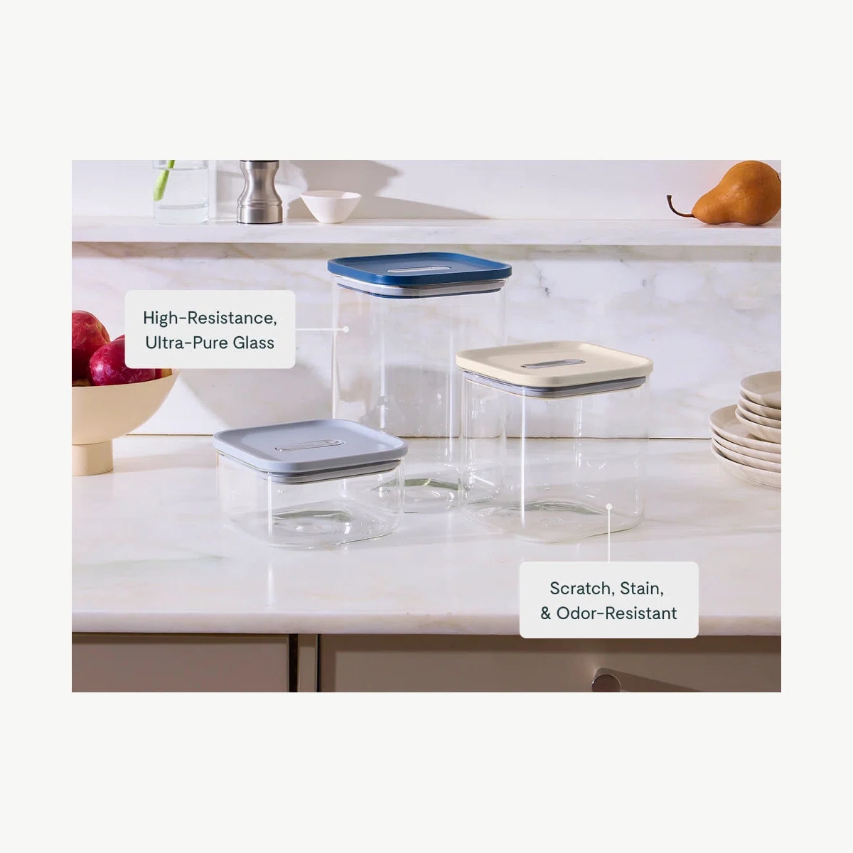caraway-1-qt-small-glass-airtight-container-bpa-free-true-airtight-seal-dry-food image 6
