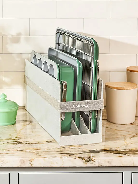 Caraway Half Bakeware Set — 6-Piece Ceramic Non-Stick Baking Set