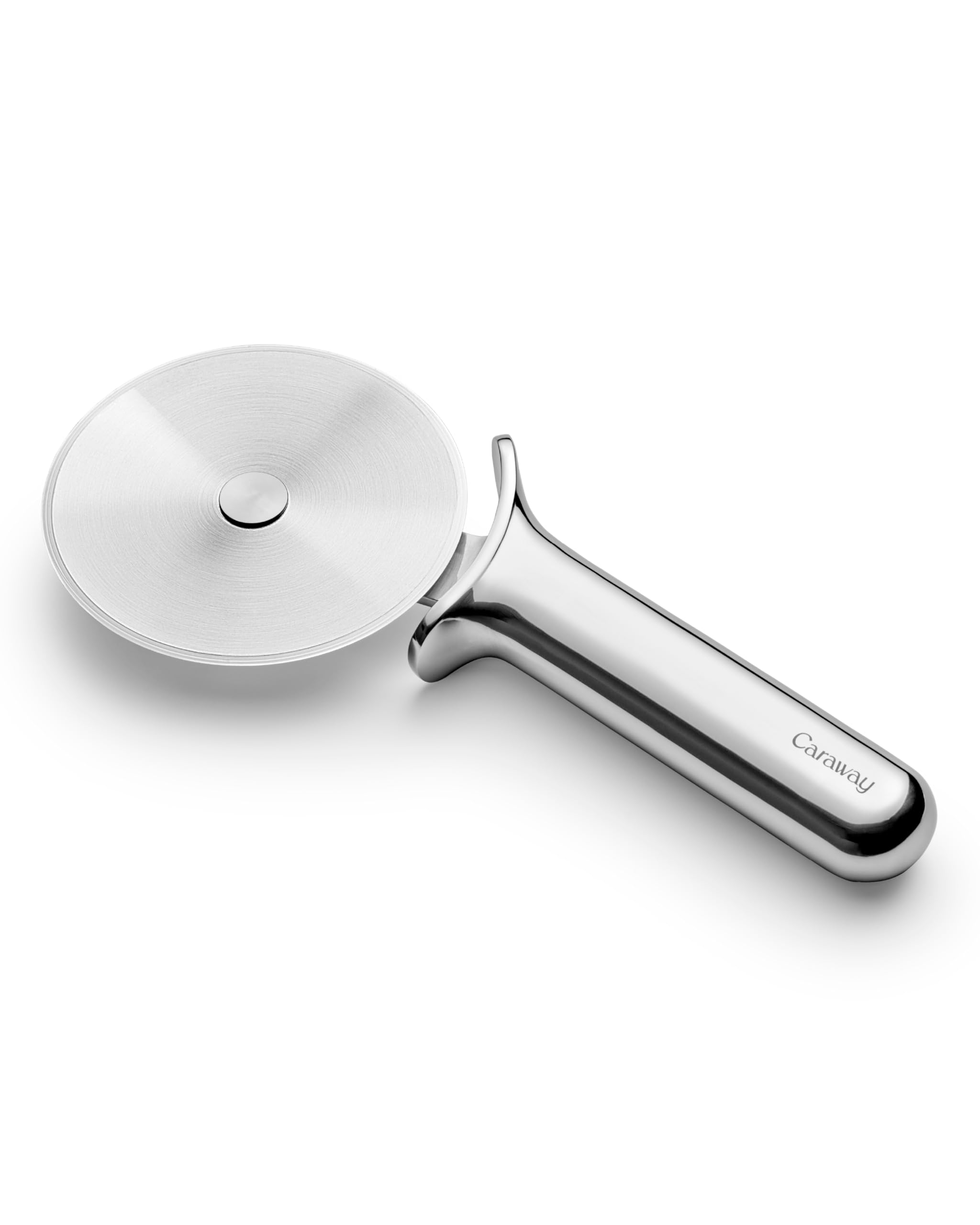 Caraway Pizza Cutter Wheel – Non-Toxic Stainless Steel – Ergonomic Handle with Thumb Rest