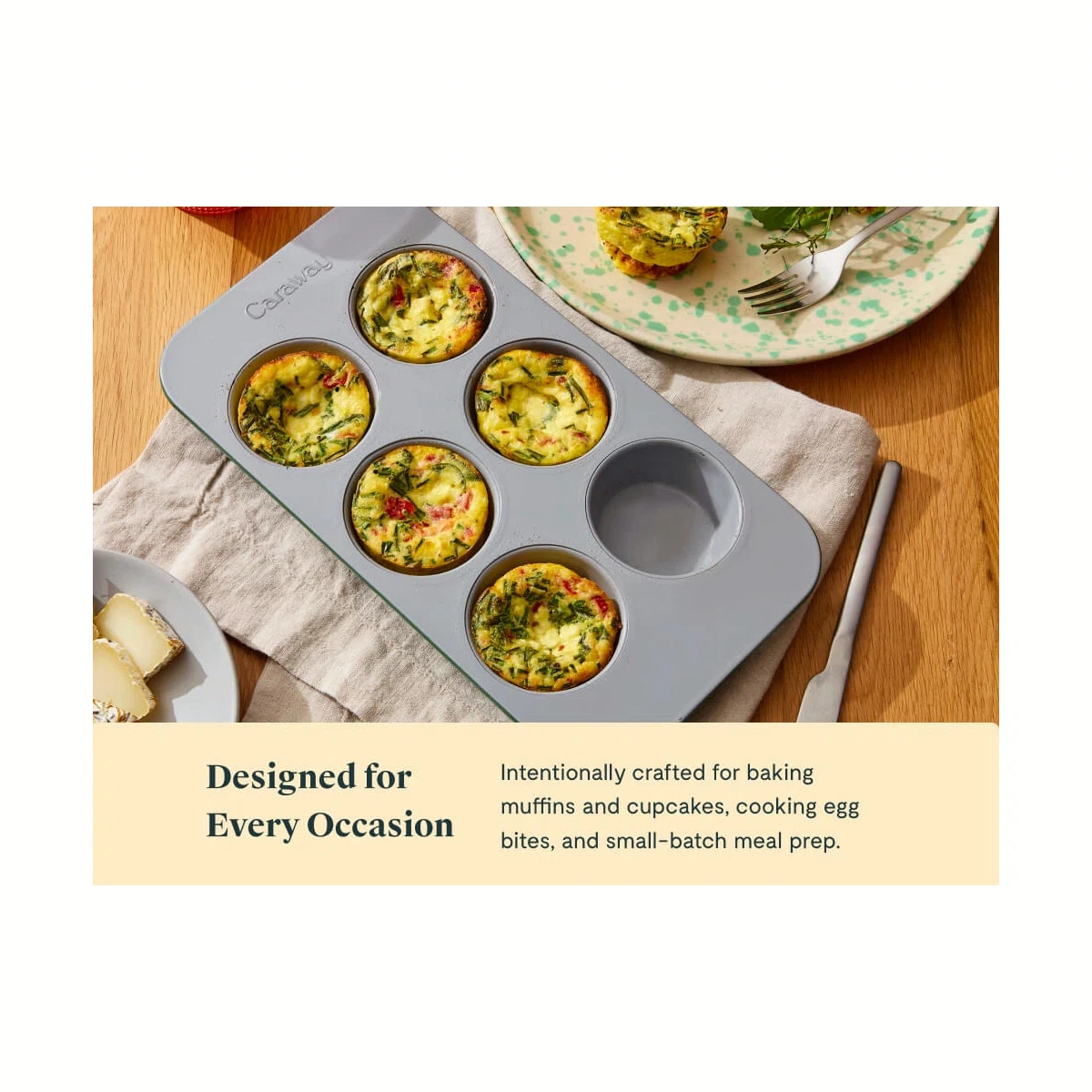 caraway-6-cup-non-stick-muffin-pan-ceramic-coating-oven-safe-to-550-f image 7
