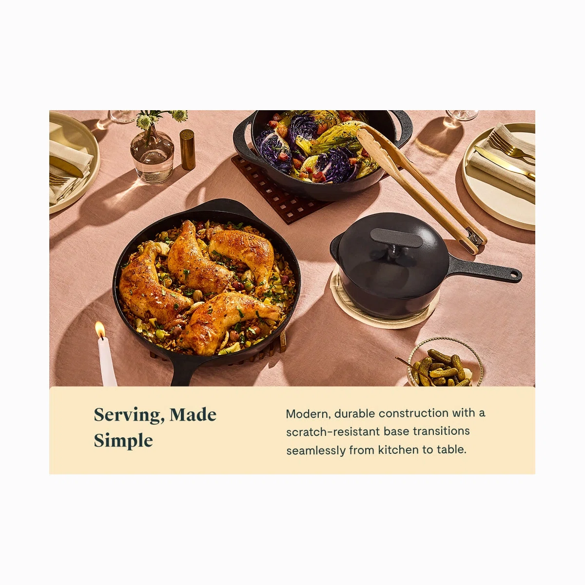 caraway-deluxe-enameled-cast-iron-set-16-piece-non-toxic-large-cookware-set-with image 7