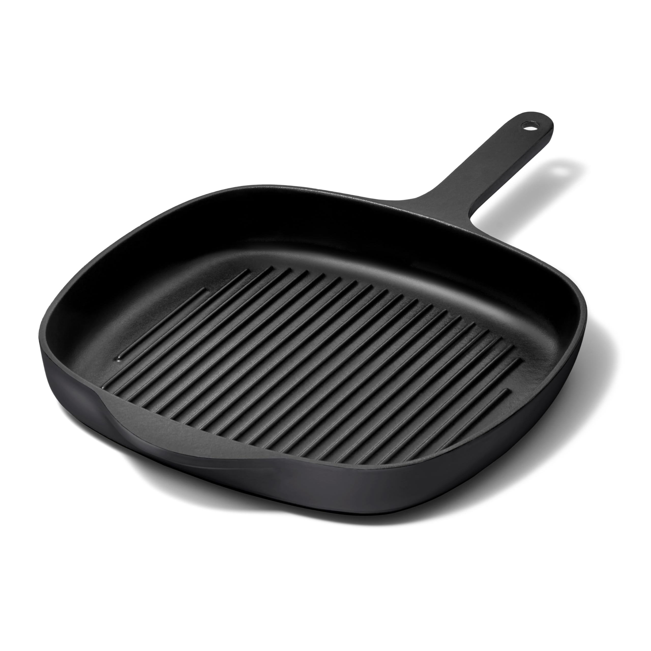 Caraway 10.5" Square Enameled Cast Iron Grill Pan