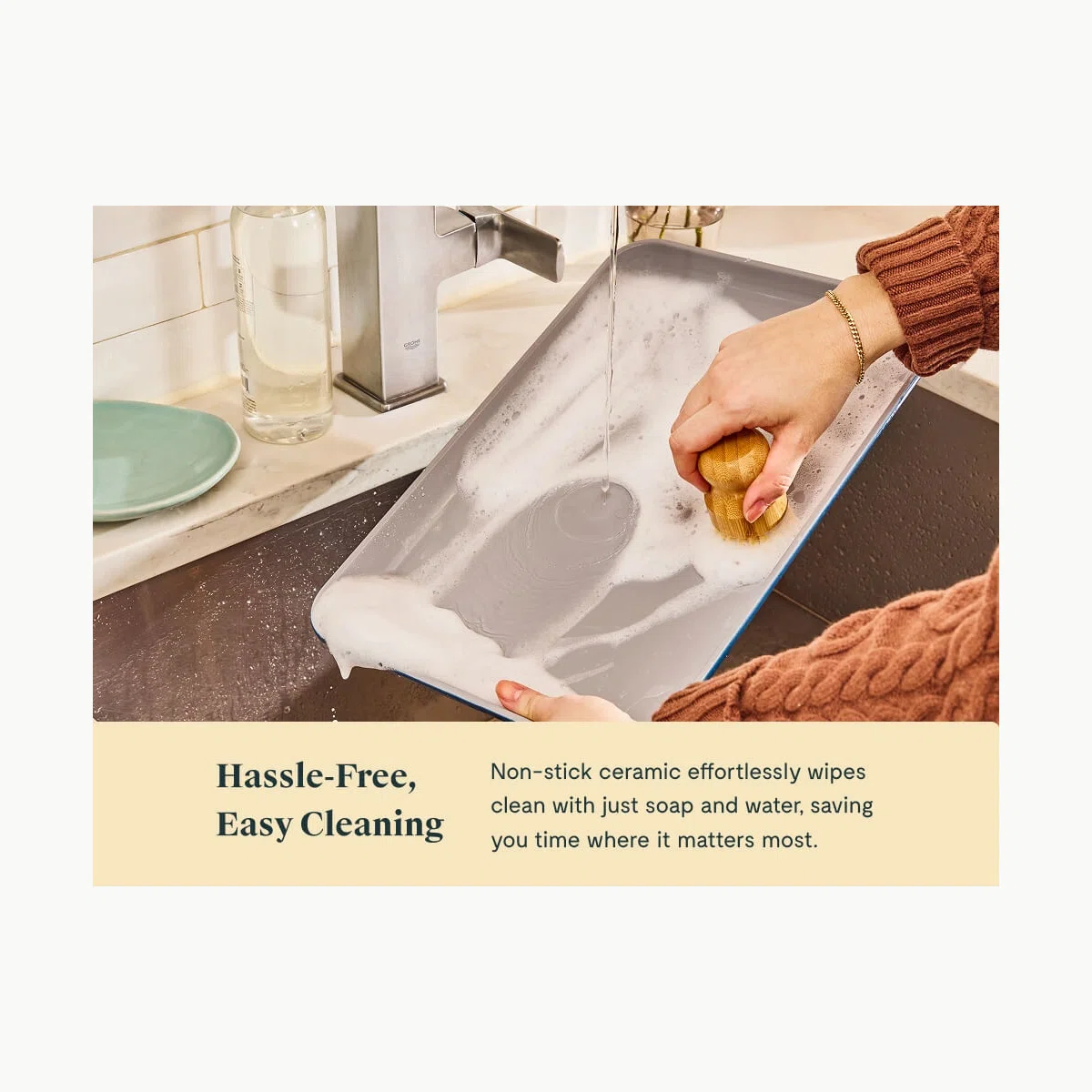 caraway-small-baking-cooling-duo-non-toxic-ceramic-13x9-baking-sheet-rack-oven-s image 8