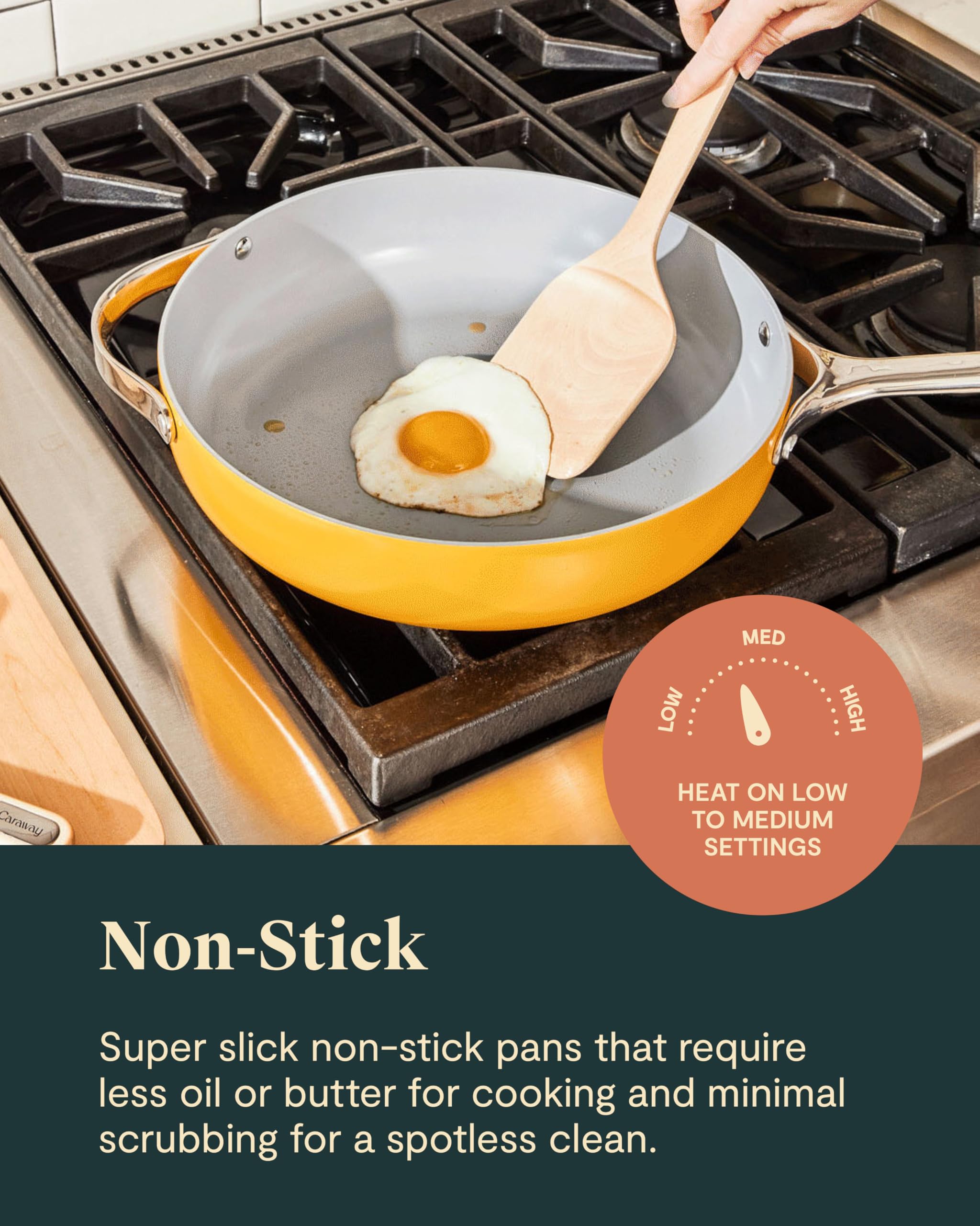 Caraway Non-Stick Ceramic Cookware Set (12 Piece) — Pots, Pans, Lids & Storage