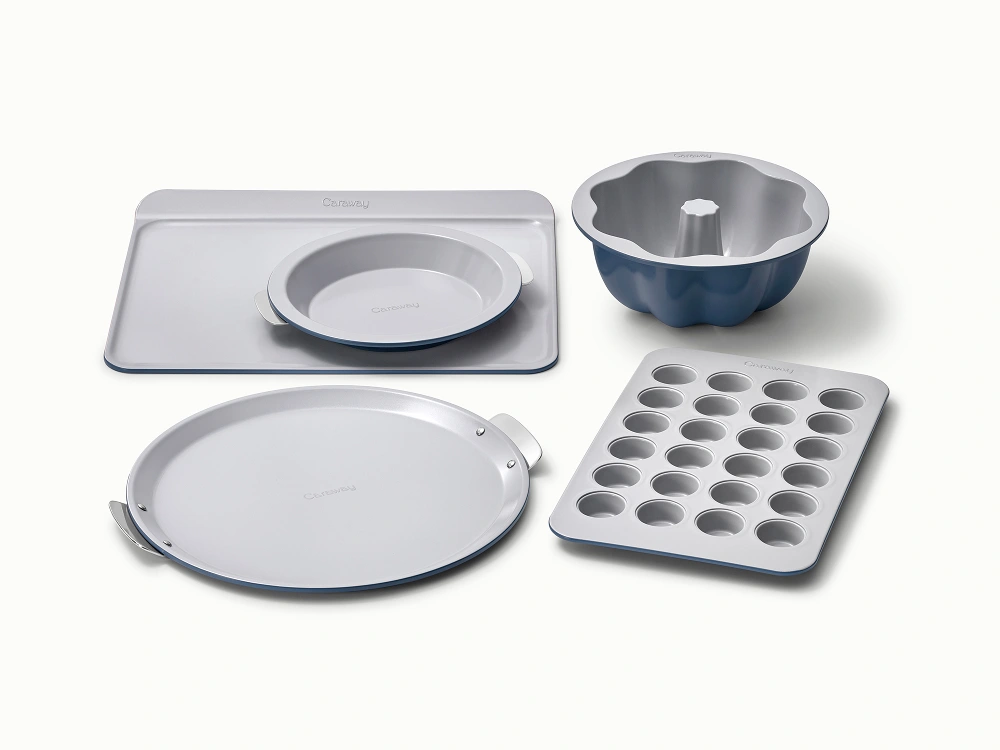 Caraway Bakeware+ Set — Non-Toxic Ceramic Non-Stick Baking Collection