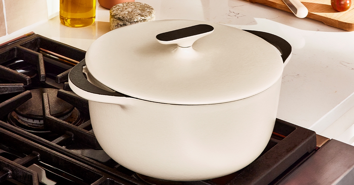 Caraway 6.5 qt Enameled Cast Iron Dutch Oven
