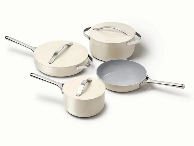 Caraway 23-Piece Cook & Bake Set — Non-Toxic Ceramic Cookware and Bakeware Bundle