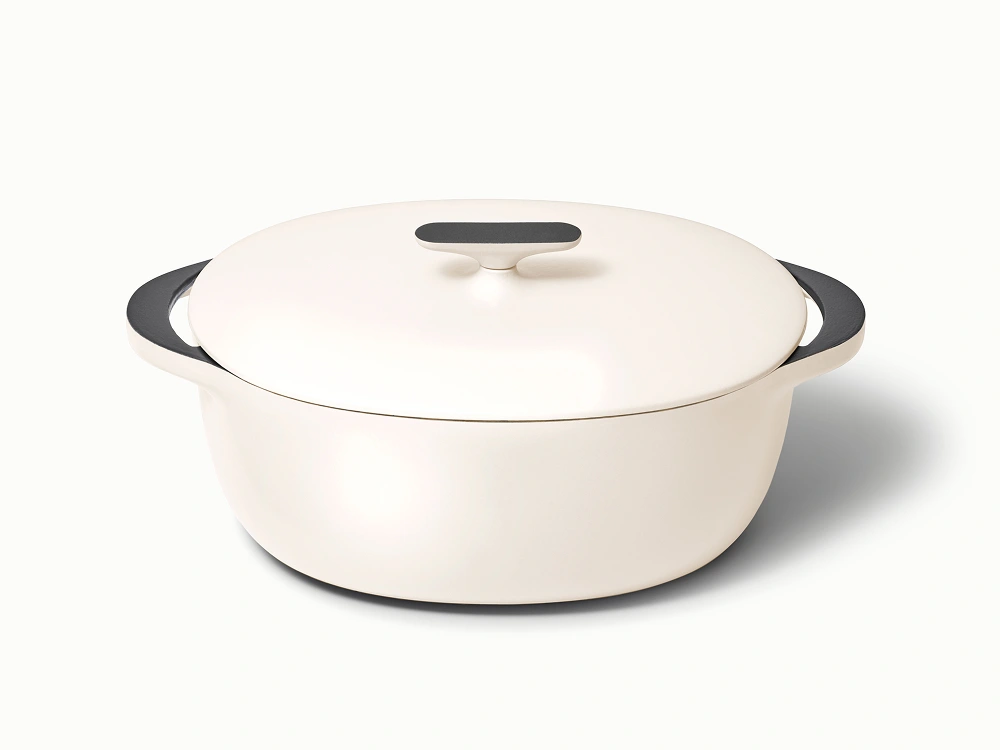 Caraway 8.5 qt Enameled Cast Iron Oval Dutch Oven