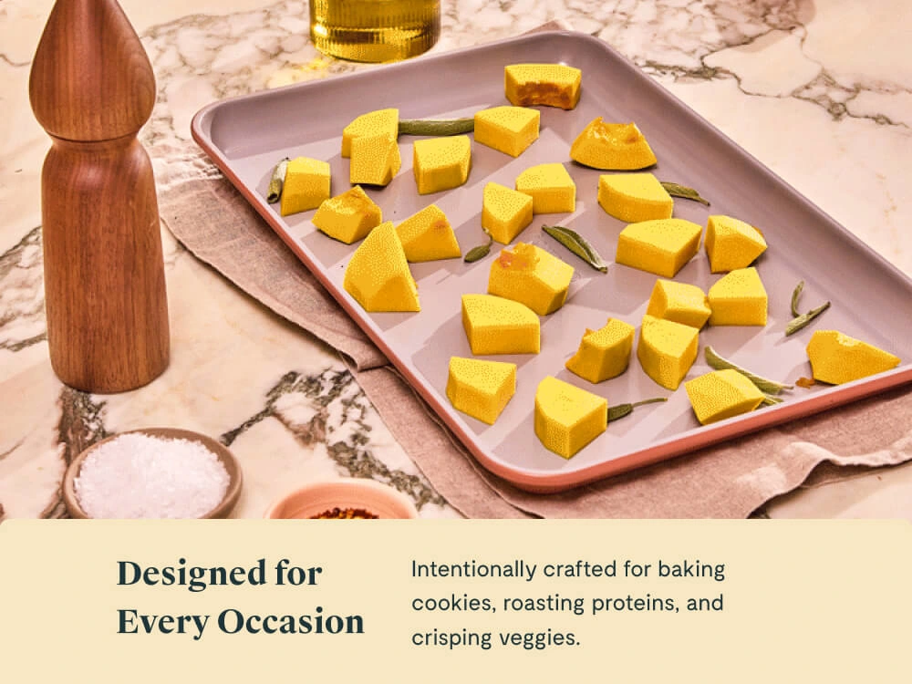 Caraway Complete Baking Sheet Bundle — 4-Piece Non-Stick Ceramic Baking Sheets Set