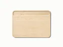 Caraway Medium Cutting Board — Sustainable Maple Wood with Built-In Indents