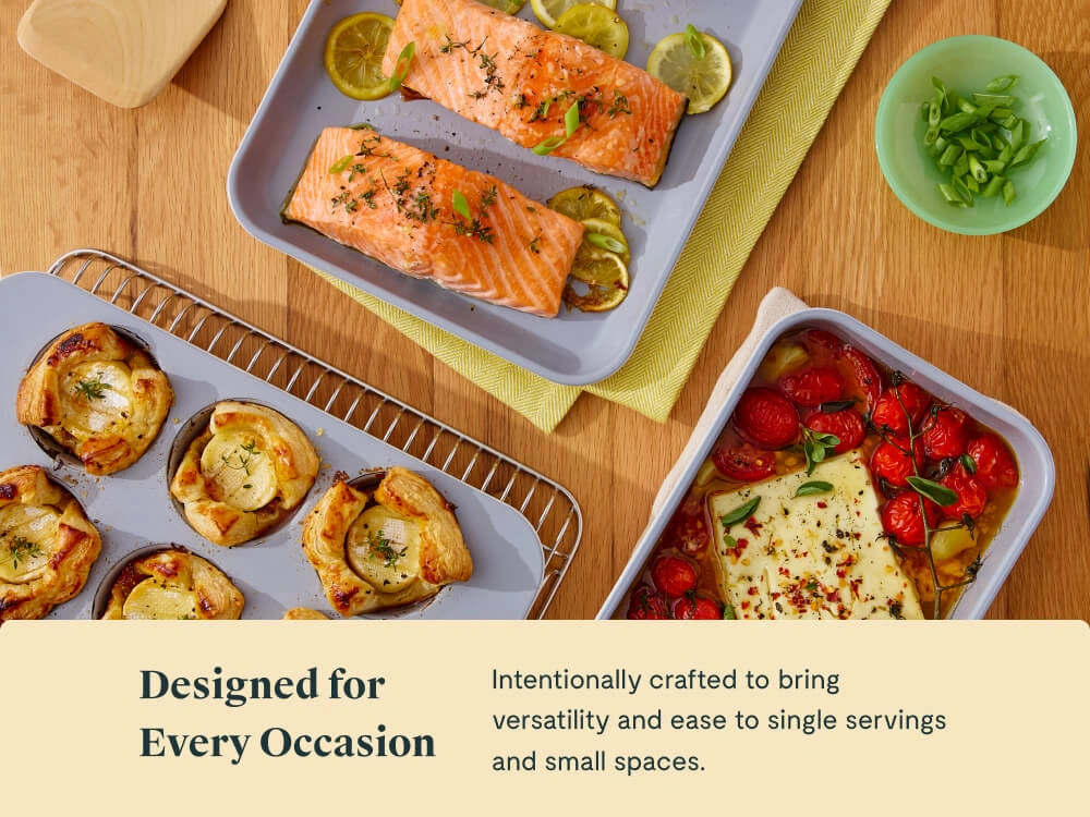Caraway Mini Bakeware Set — 6-Piece Non-Stick Ceramic Bakeware Set
