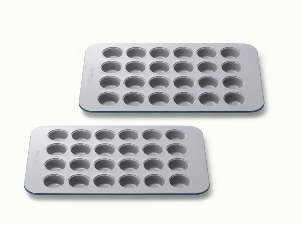 Caraway Mini Muffin Pan Duo — Set of 2 Nonstick Ceramic Pans