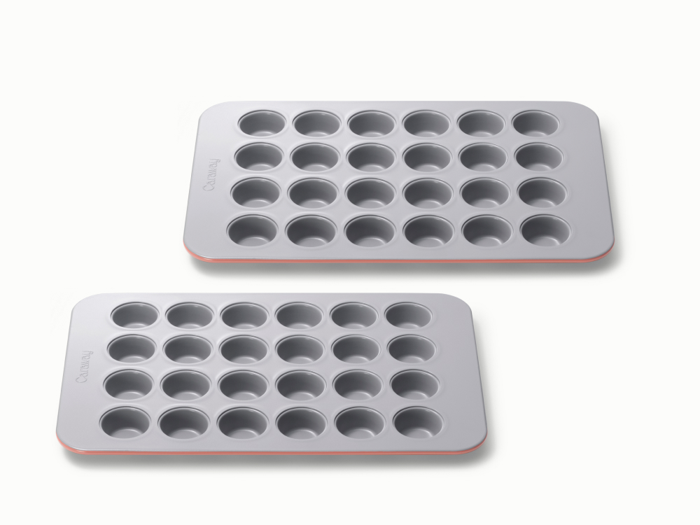 Caraway Mini Muffin Pan Duo — Set of 2 Nonstick Ceramic Pans