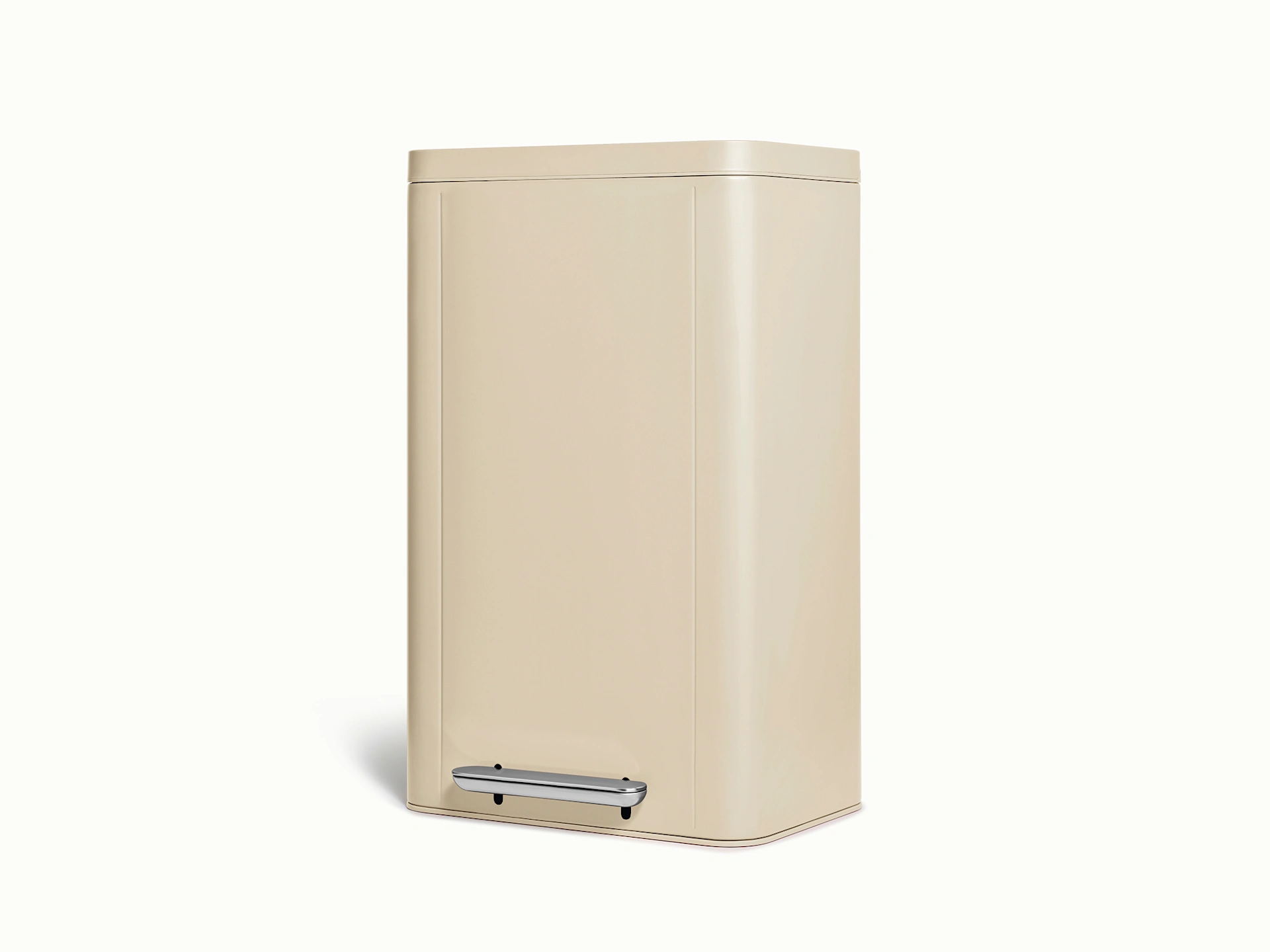 Caraway 45L Rectangular Step Trash Can (13 Gal)